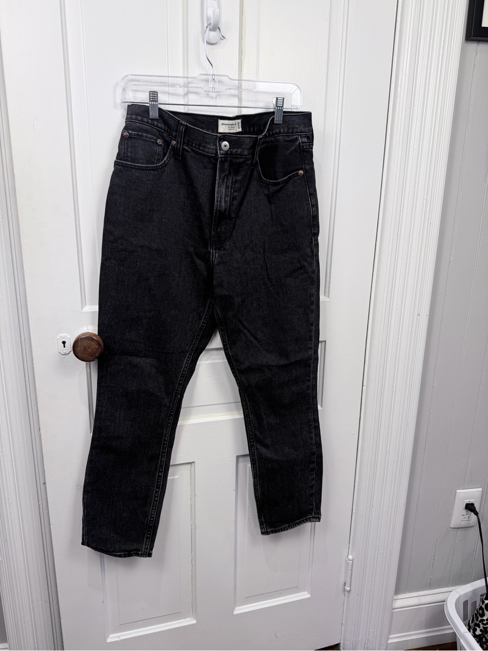 Black Women’s Classic Straight Jeans
